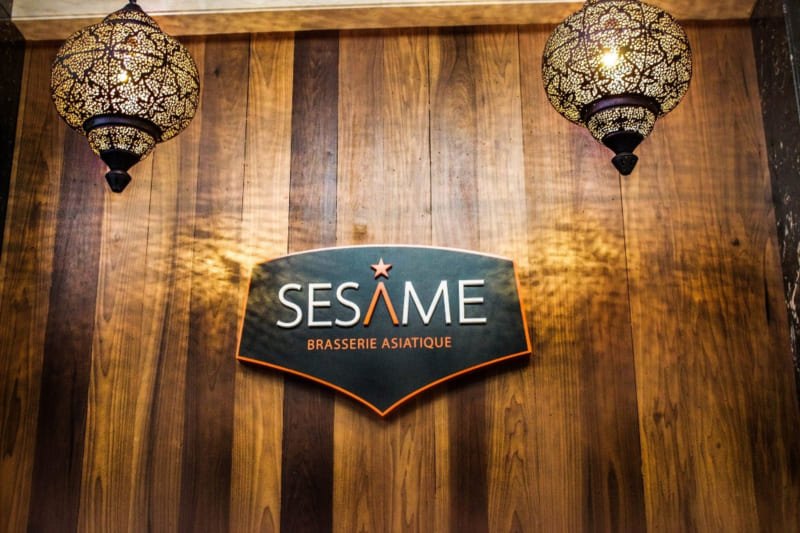 The youngest of Sesame Restaurant
