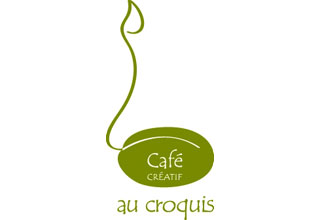 Café créatif au croquis