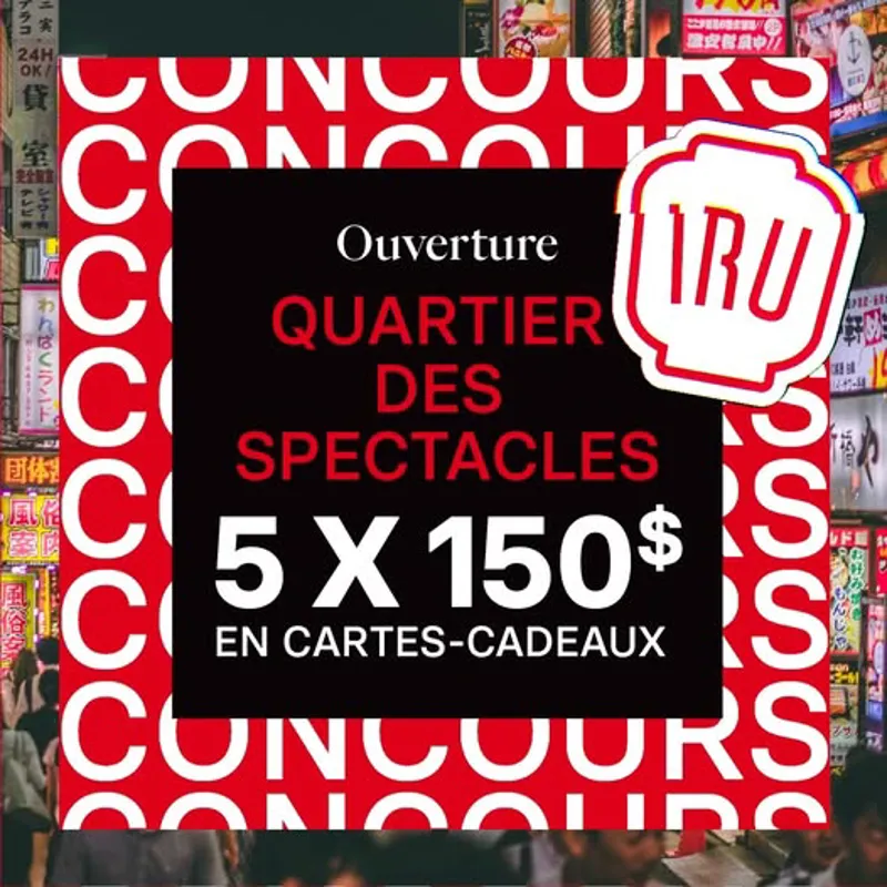 Image contest Iru Izakaya Brossard