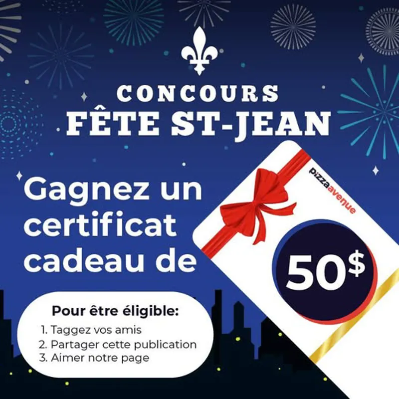 Image concours Pizza Avenue