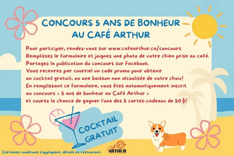 Image concours Café Arthur