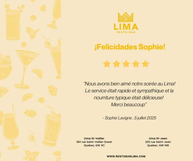 Image contest Resto-Bar LIMA