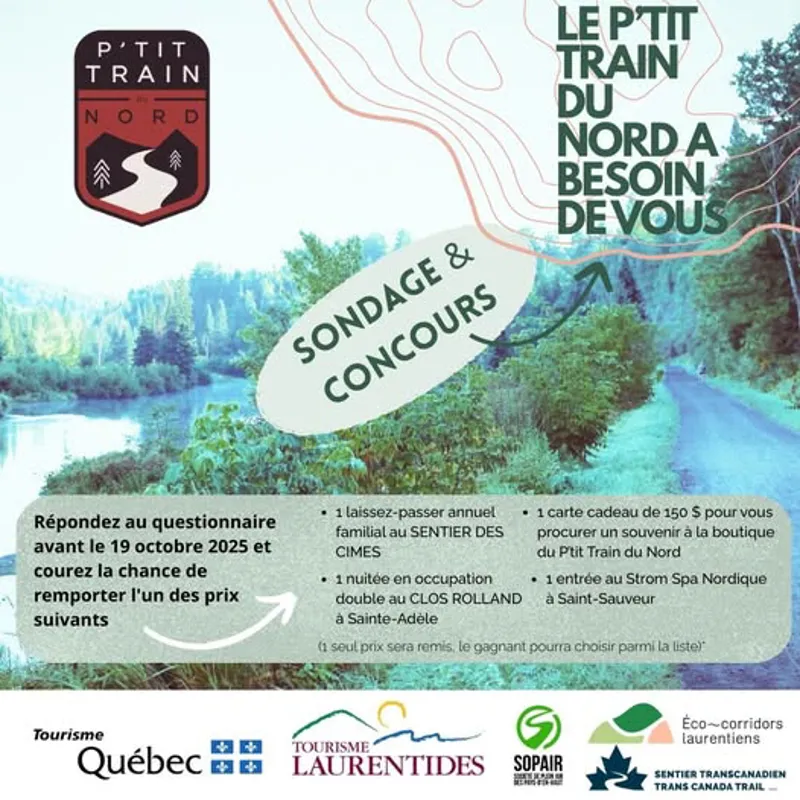 Image contest P'tit Train Du Nord - Sainte-Adèle (Mont-Rolland)