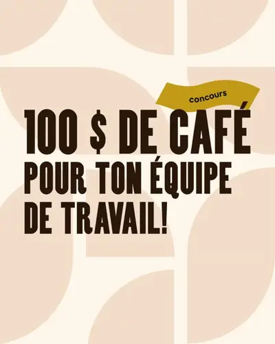 Image contest Café Marc Robitaille Inc