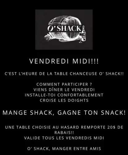 Image contest Resto O'Shack