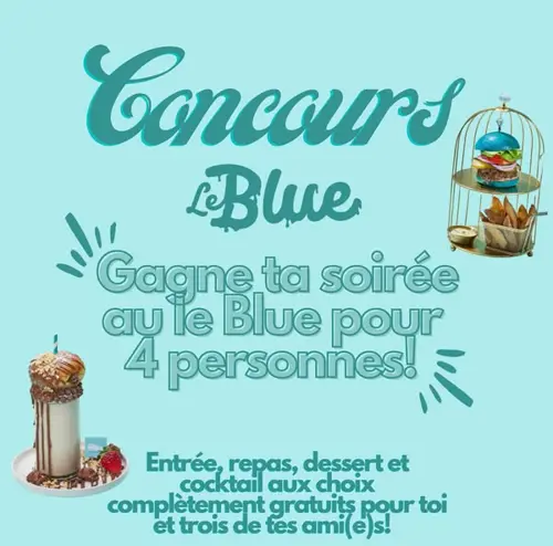 Image concours Le Blue Resto + desserts