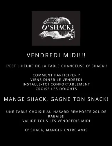 Image contest Resto O'Shack