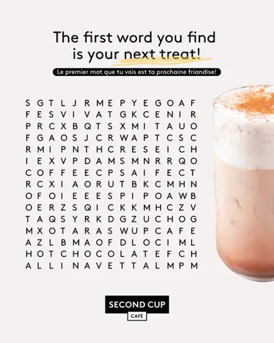 Image concours Second Cup Café
