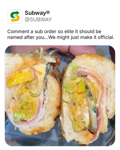 Image contest Restaurant Subway