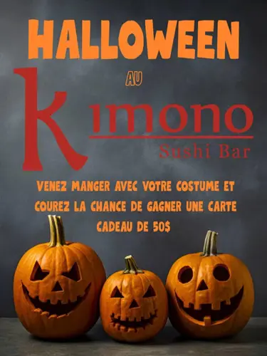 Image contest Kimono Sushi Bar - Charlesbourg