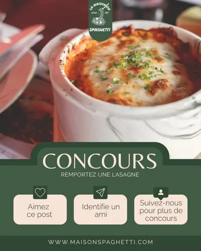 Image contest Maison du Spaghetti Rimouski