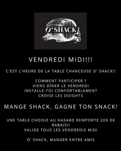 Image contest Resto O'Shack