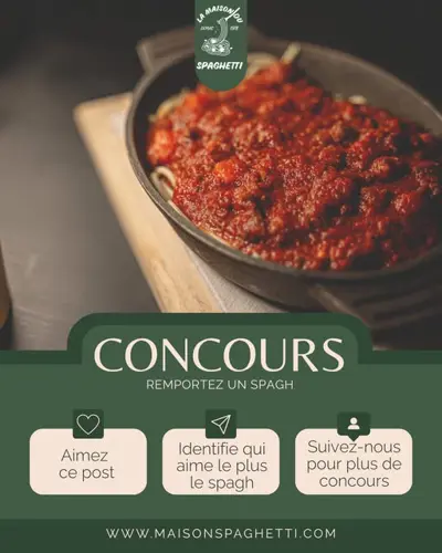Image contest Maison du Spaghetti Rimouski