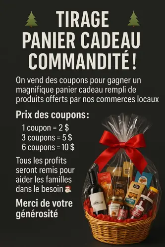 Image concours Pizzéria Paquet Donnacona