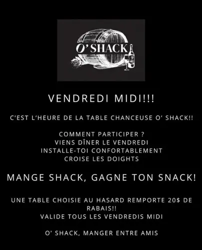 Image contest Resto O'Shack