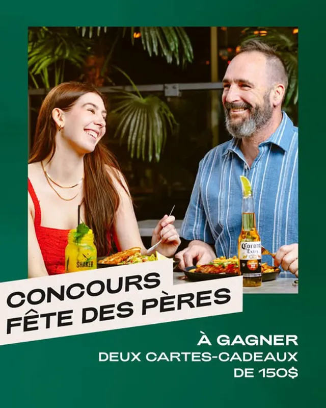 Image contest SHAKER Cuisine & Mixologie Sherbrooke