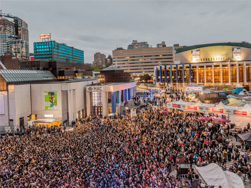 Finding a restaurant near the Montreal Jazz Festival is easy!