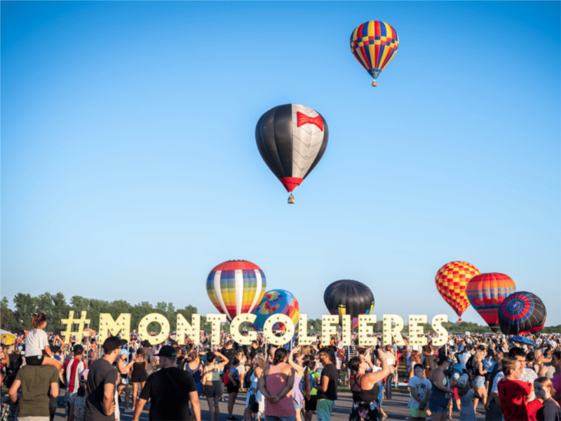 Where to eat during the International Balloon Festival of St-Jean-sur-Richelieu?