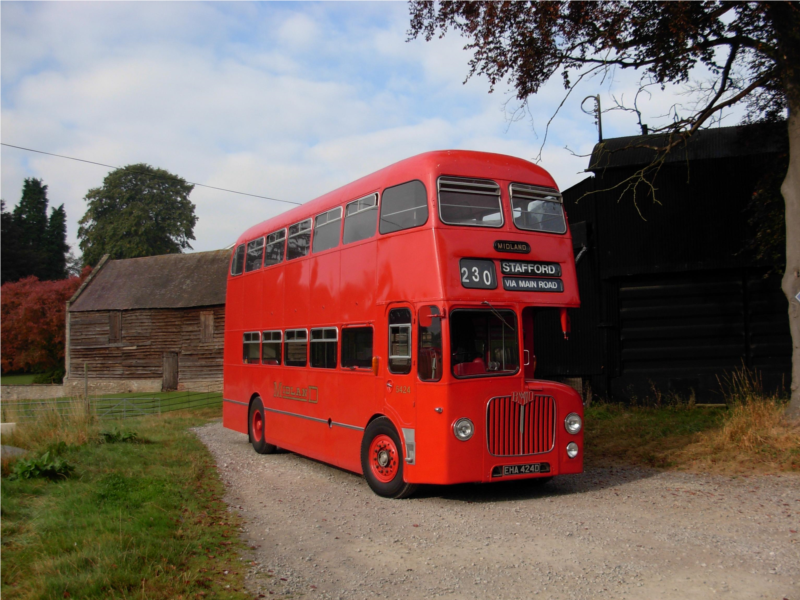 Break the crust in a bus