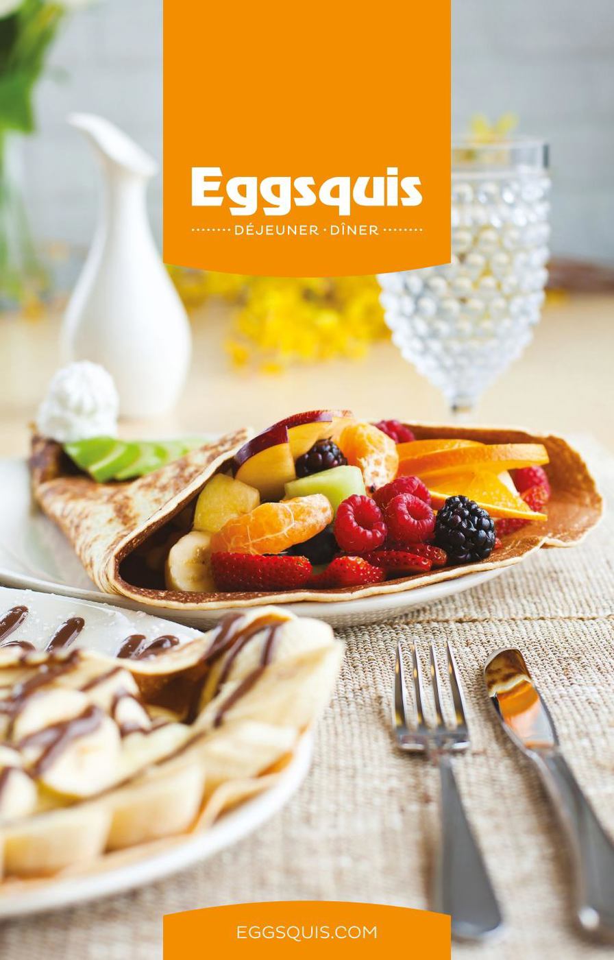 Eggsquis Menu