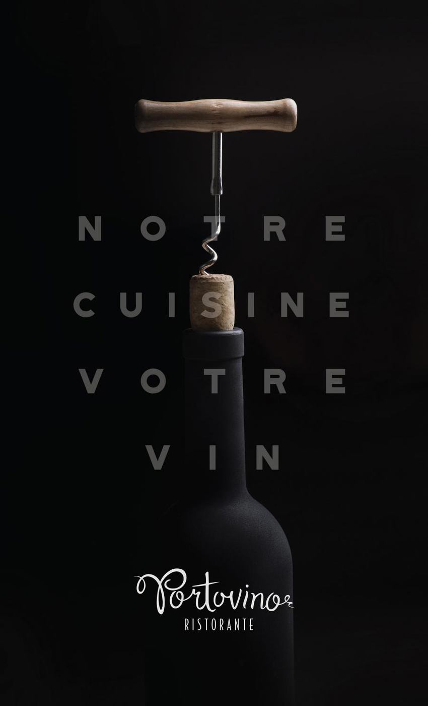 Portovino LAVAL Dinner Menu