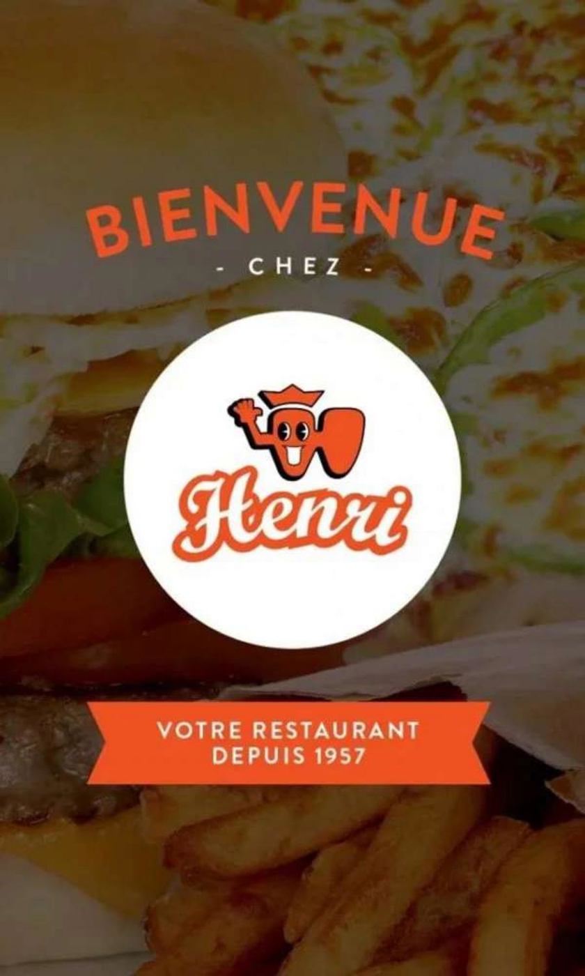 Chez Henri Menu