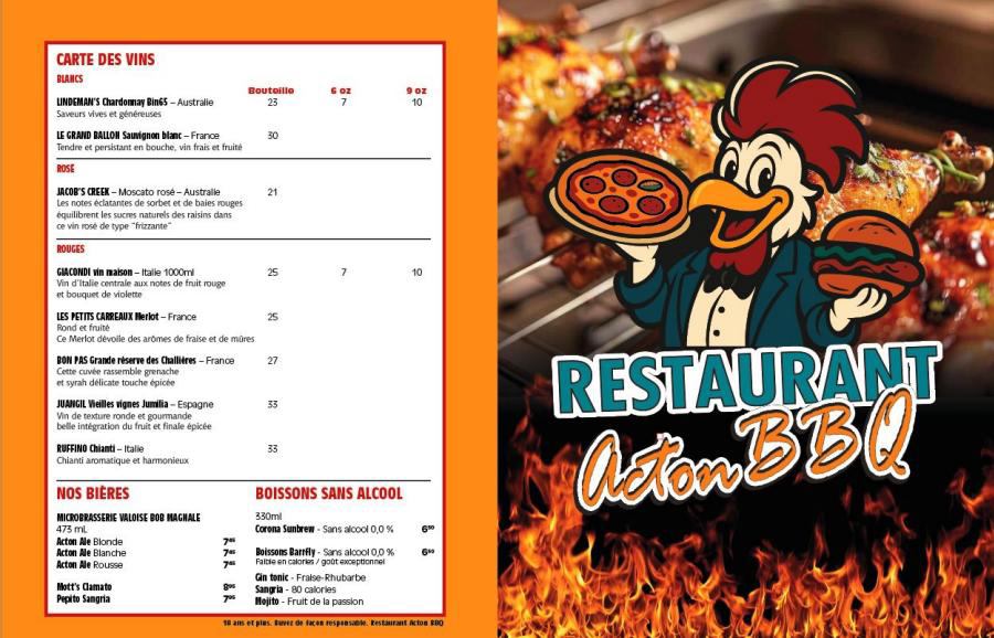 Menu 2026