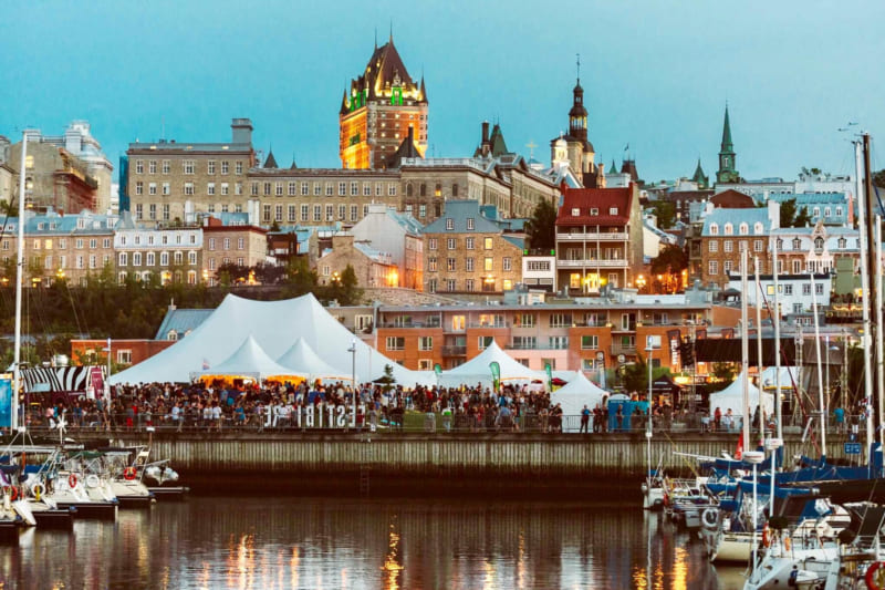 Quebec City is greedy in August