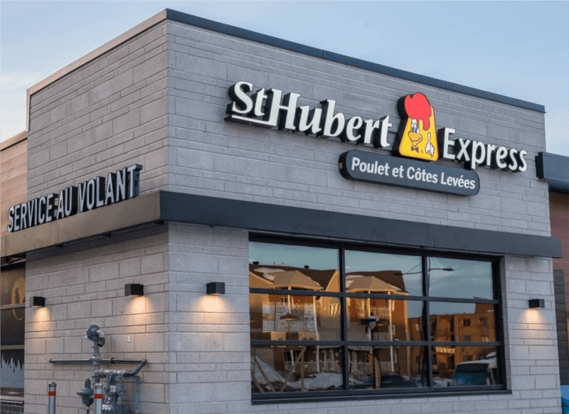 St-Hubert: donations and something new
