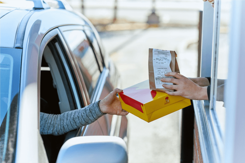 Fast delivery: drive-thru, Pastaga and Tim Hortons