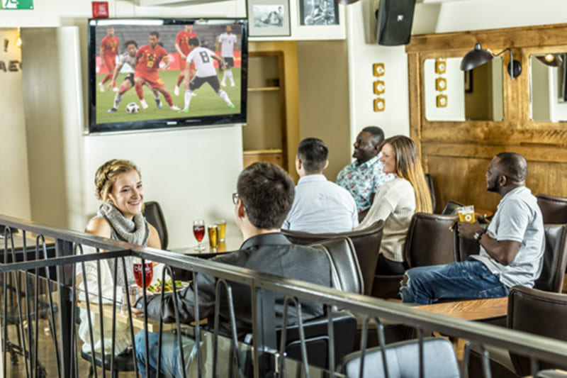 Celebrating the Soccer World Cup in Belga