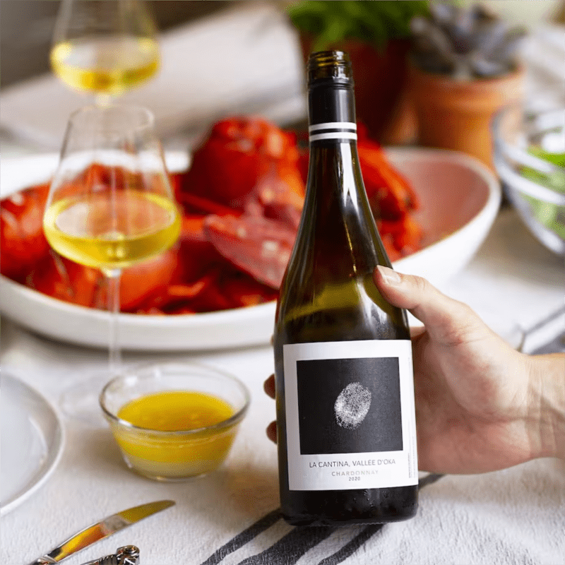 Fast delivery: Quebec wines and portion reduction