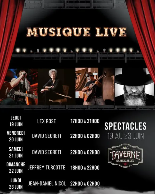Image événement Taverne Grande Allée