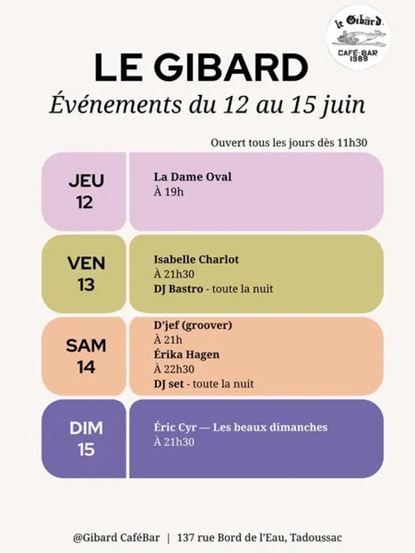 Image événement Le Gibard