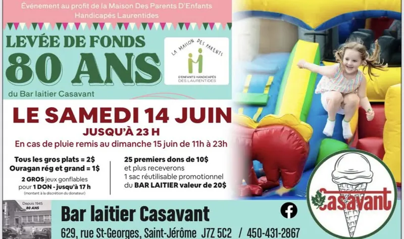Image événement Bar laitier Casavant