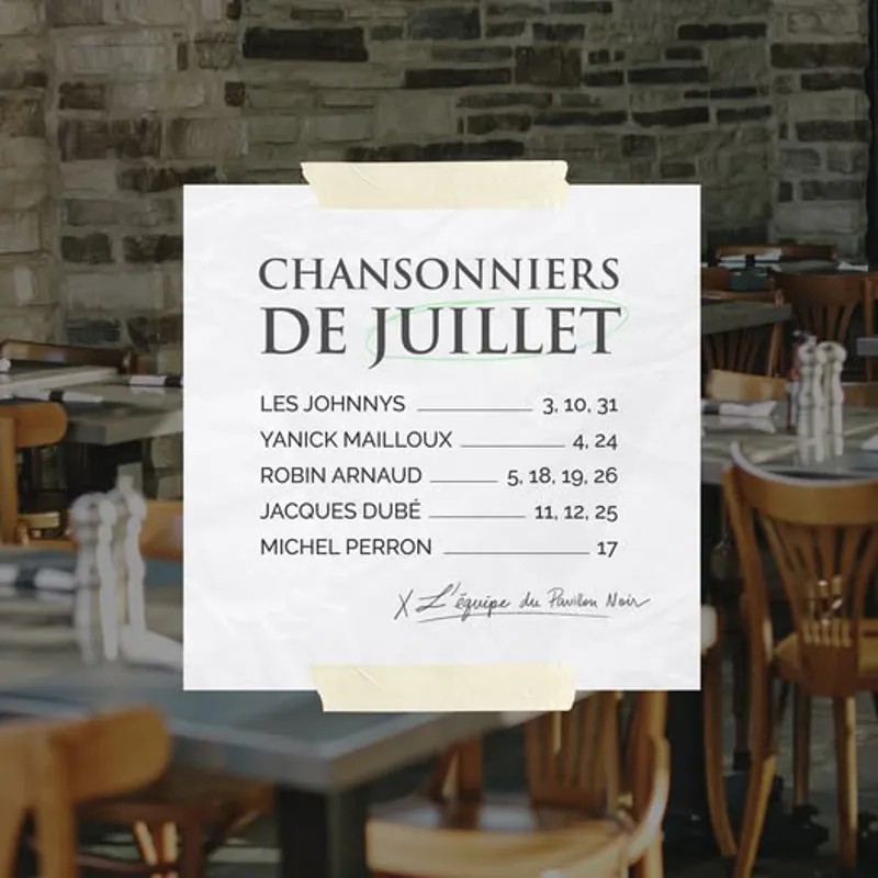 Image event Pavillon Noir - Microbrasserie
