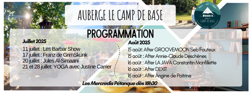 Image event Resto-Bar Le Camp de Base