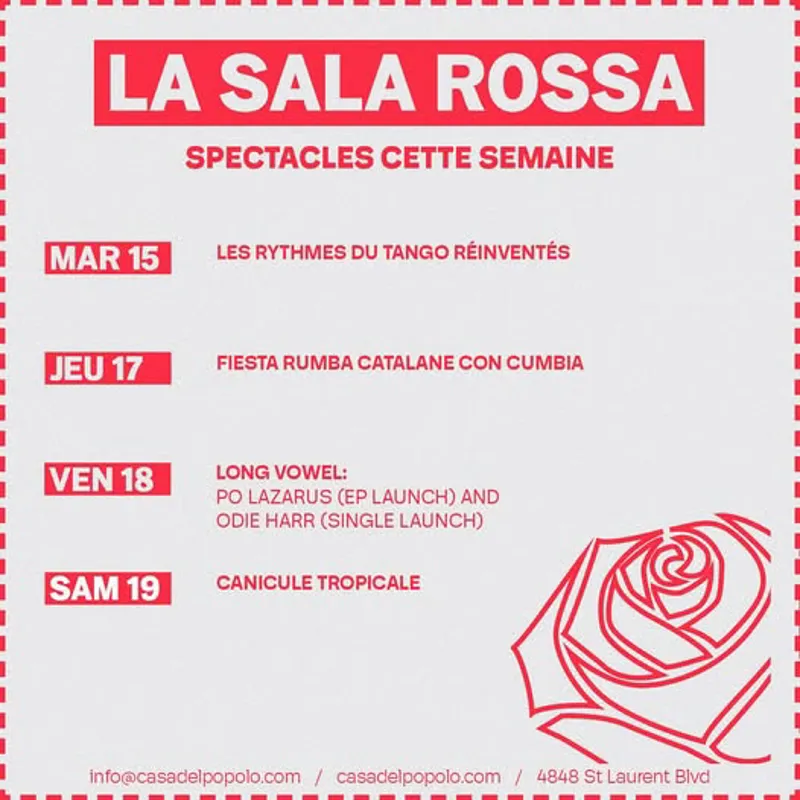 Image event La Sala Rossa