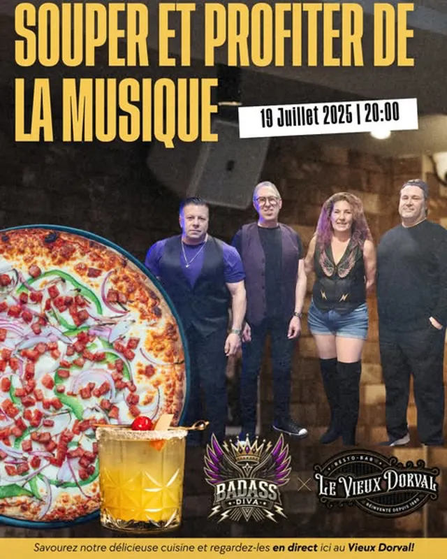 Image événement Le Vieux Gusta Dorval | Resto-Bar | Pizza | Live Music