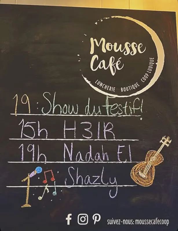Image événement Mousse Café, coopérative de solidarité