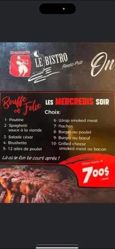 Image event Brasserie Le Bistro Resto Pub