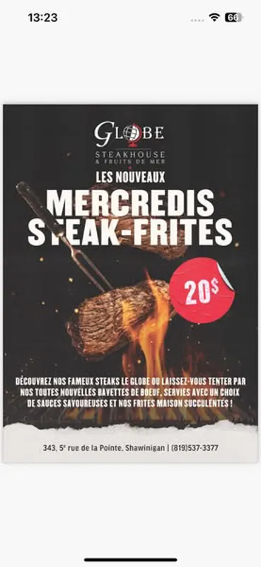 Image event Le Globe Steakhouse