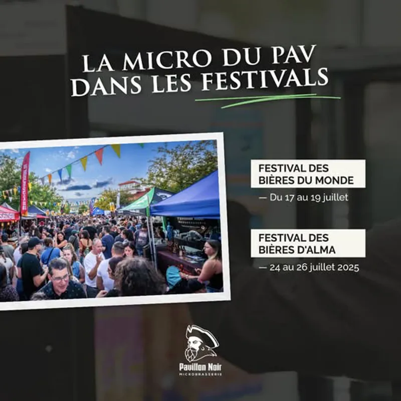 Image event Pavillon Noir - Microbrasserie