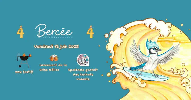 Image événement Bercée - Microbrasserie & Restaurant