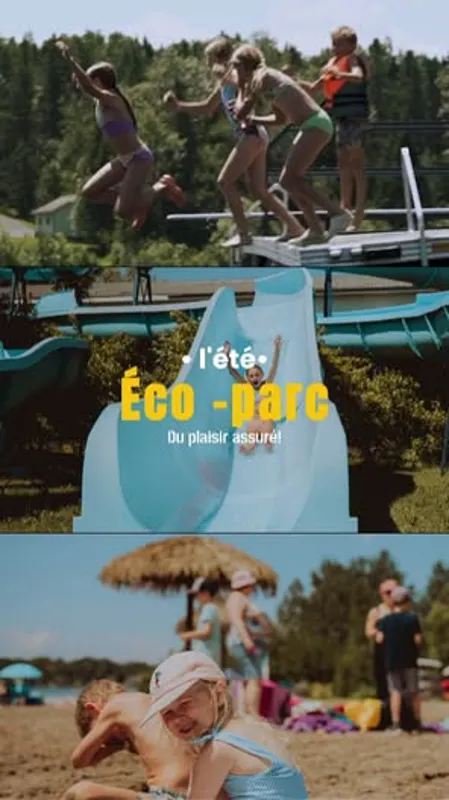 Image événement Éco-Parc des Etchemins - plage, parc aquatique et poutinerie