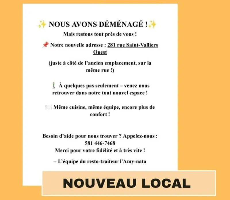 Image event Resto-Traiteur L'Amy-nata