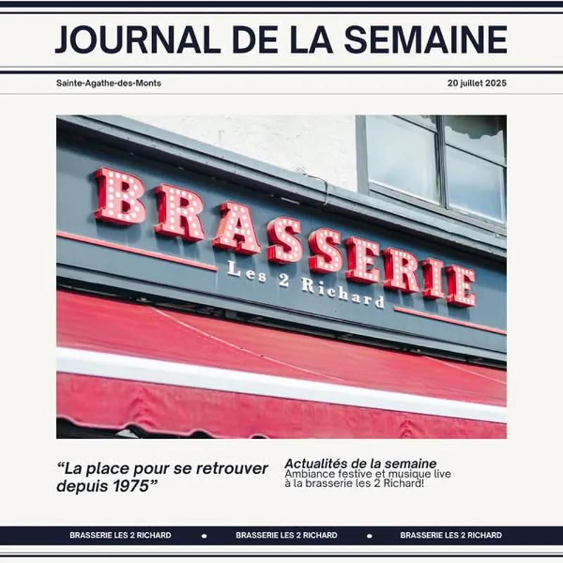Image event Brasserie Les 2 Richard