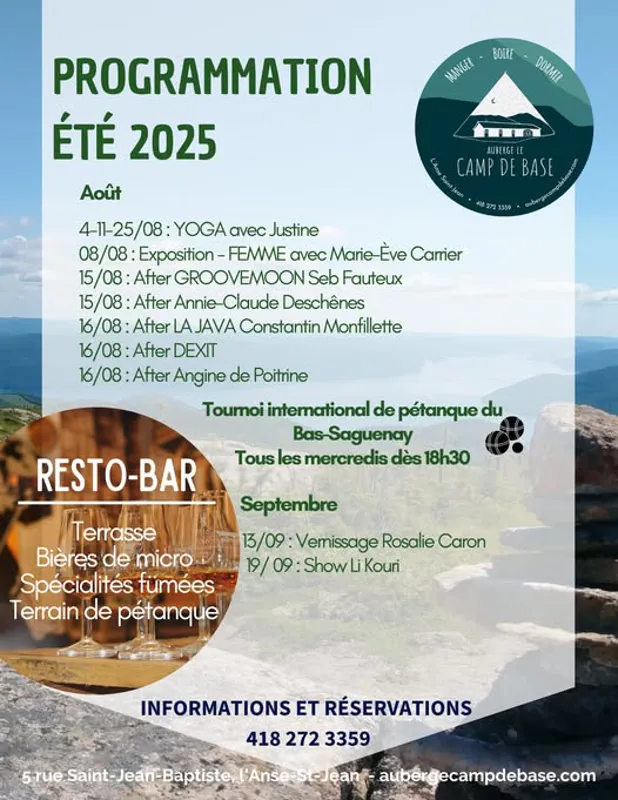 Image event Resto-Bar Le Camp de Base
