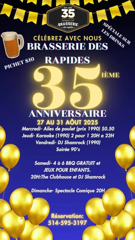 Image event Brasserie des Rapides