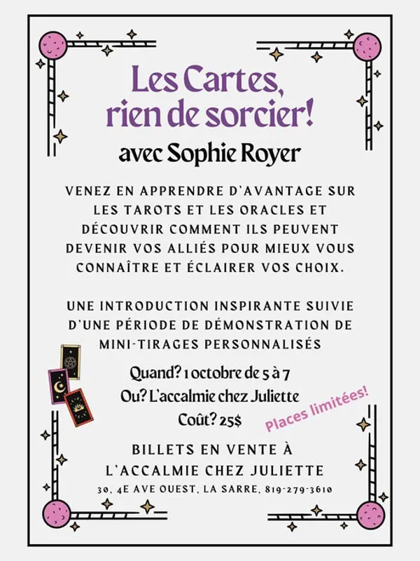 Image event L'Acalmie Chez Juliette